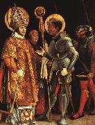 The Disputation of St.Erasmus and St.Maurice Matthias  Grunewald